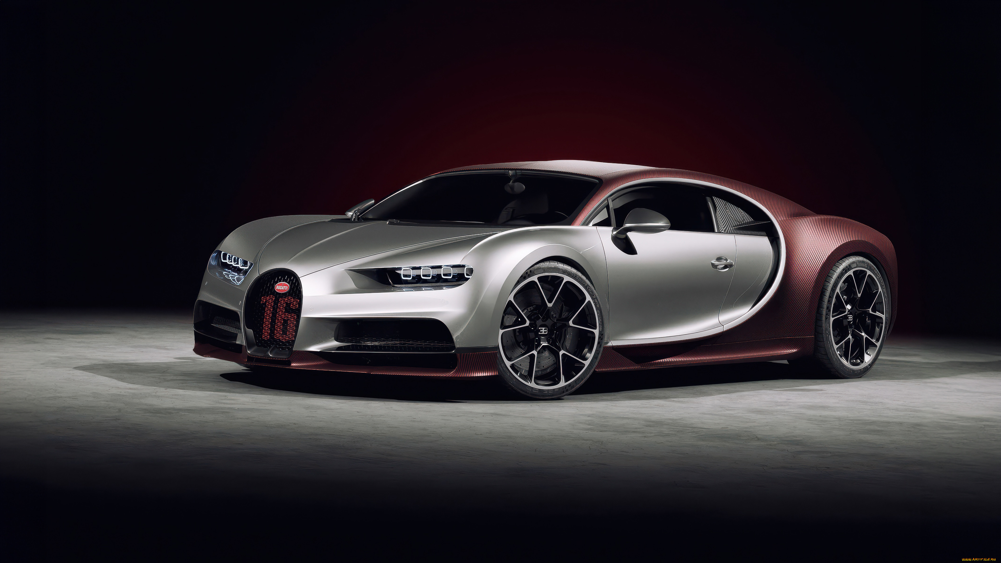 , bugatti, chiron, matte, carbon